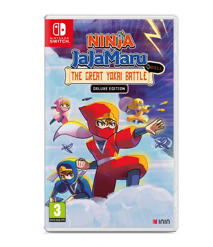 Ninja JaJaMaru The Great Yokai Battle + Hell (Deluxe Edition) - Nintendo Switch | Precis tillagt