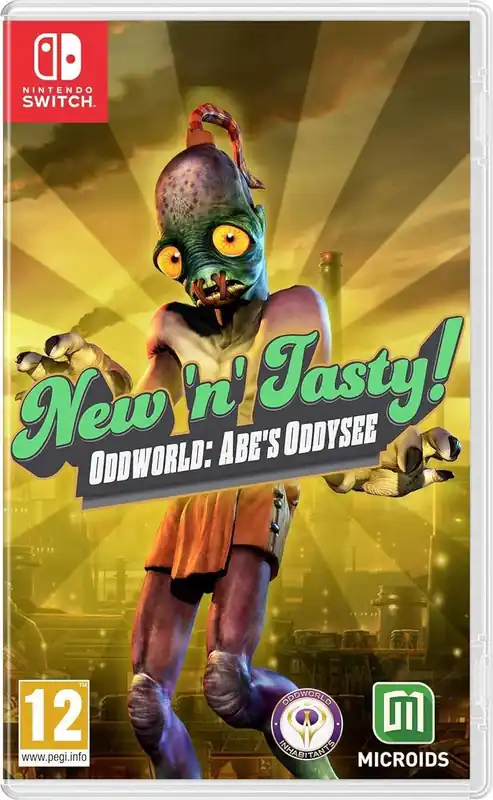 Spara mer | Oddworld New ‘n’ Tasty (Code in Box) - Nintendo Switch