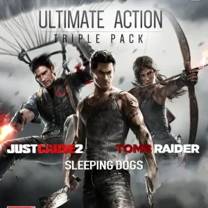 Just Cause 2, Sleeping Dogs & Tomb Raider Bundle - Xbox 360 | Ta chansen