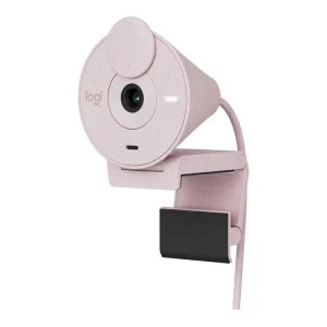 Logitech - Brio 300 Full HD webcam, Rose | Deal