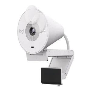 Logitech - Brio 300 Full HD webcam, Off-white - Rabatter