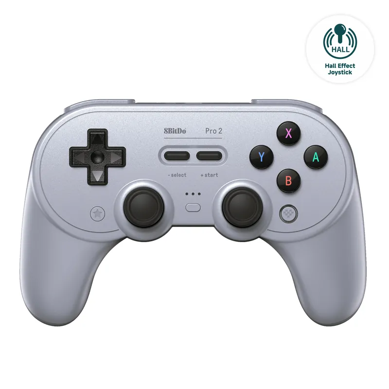 Bra pris | 8BitDo PRO 2 Gamepad Hall Ed/Gray