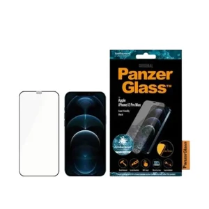 PanzerGlass - iPhone 12 Pro Max (CF), Black (AB) | Få kvar i lager
