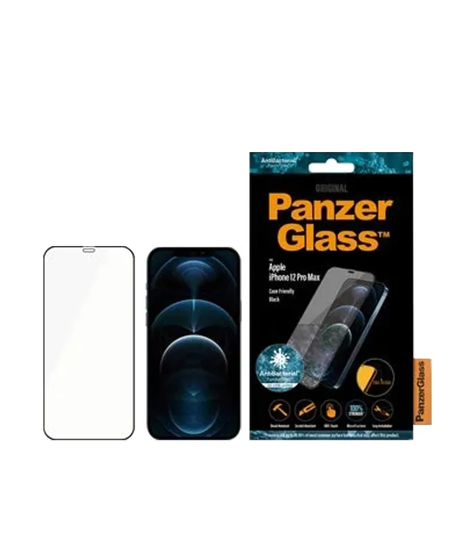 PanzerGlass - iPhone 12 Pro Max (CF), Black (AB) | Få kvar i lager