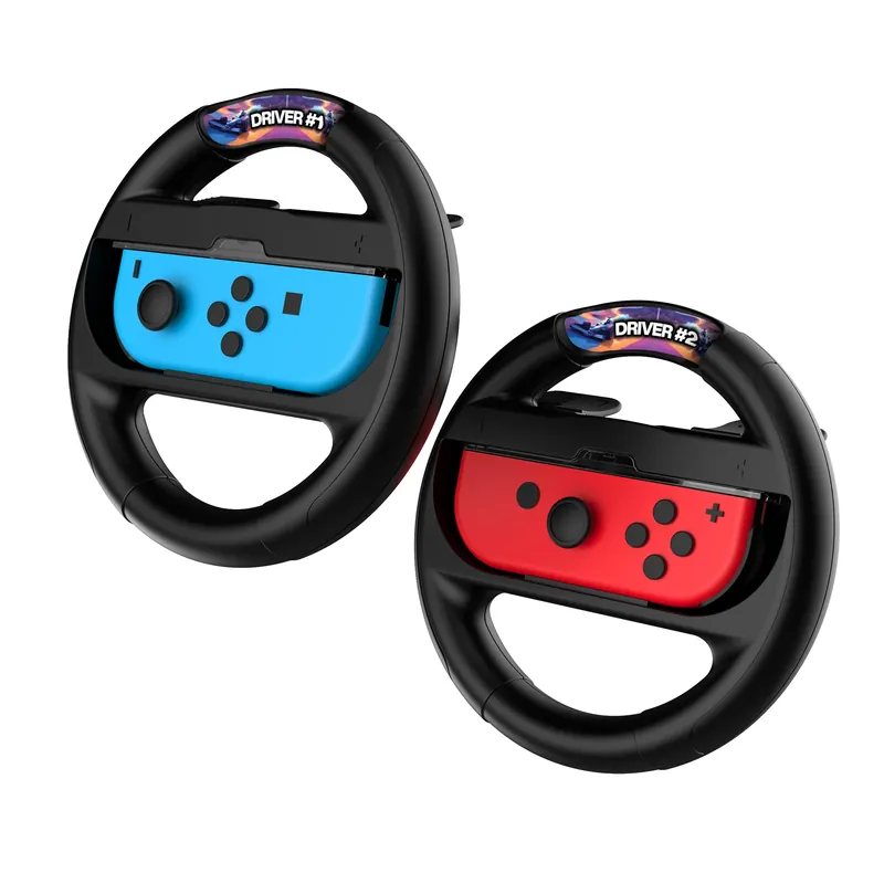 Finns tillgänglig - iMP Tech Twin Wheel Pack with Sticker Kit for Switch and Switch 2 JoyCons