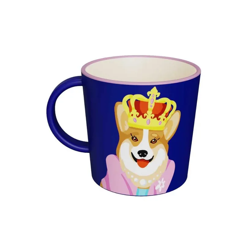 Quy Cup - Mug - Multi/Pattern - 400 ml | Extra bra pris