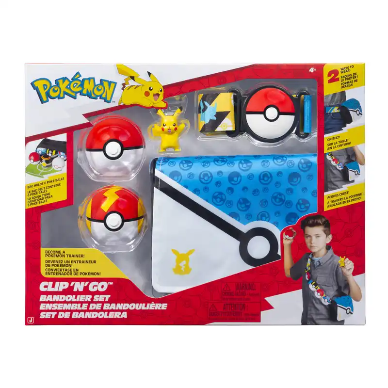 Köp idag | Pokémon - Clip N Go Bandolier Set - Pikachu