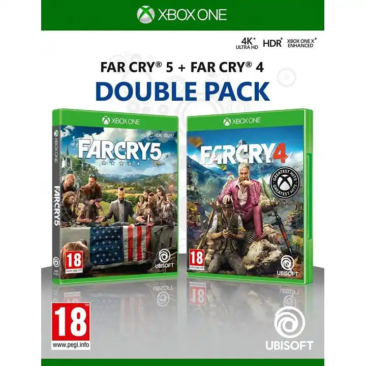 Prisnedsättning | Far Cry 4 + Far Cry 5 Double Pack - Xbox One