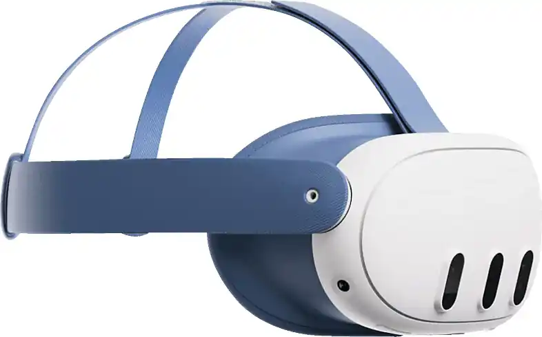 Meta - Quest 3 Facial Interface & Head Strap (Blue) - Sänkt pris