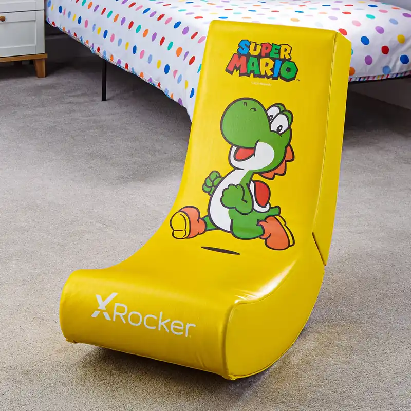 Premium - X-Rocker - Nintendo Video Rocker - Super Mario ALL-STAR Collection - Yoshi