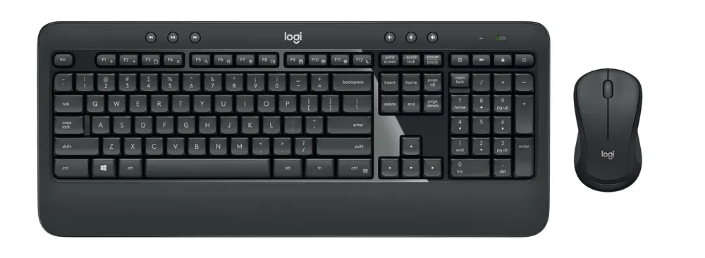 Logitech - MK540 ADVANCED Trådlöst Tangentbords- och Musset - Nordic | Kan beställas online