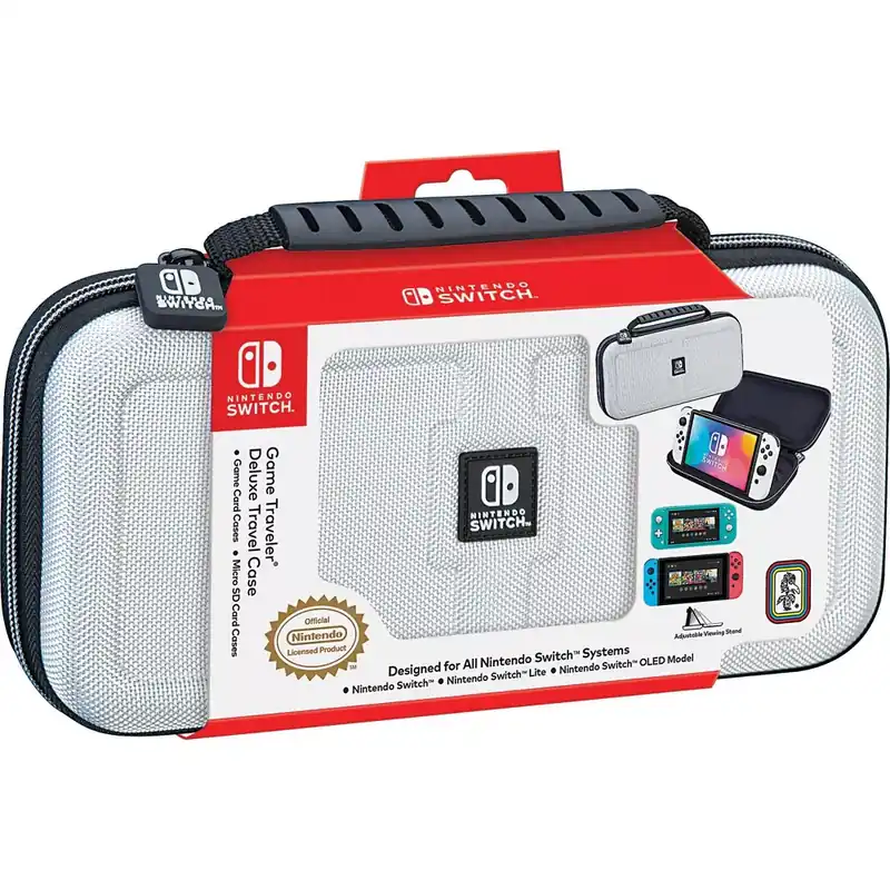Försäljningssuccé - Nacon Switch Travel Case White Switch Lite/Switch OLED
