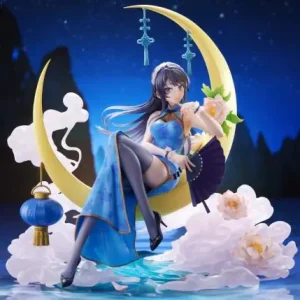 Köp online - Rascal Does Not Dream Of Bunny Girl Senpai 1/7 Scale Figure - Mai Sakurajima (Chinese Dress Ver.) B