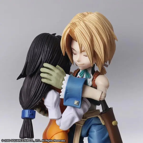 Premiumkvalitet | Final Fantasy Ix Bring Arts - Zidane Tribal & Garnet Til Alexandros 17th Set