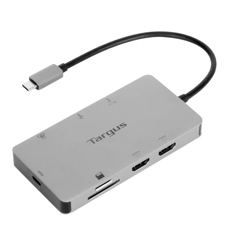Targus - Universal USB-C Dual HDMI 4K Dock w 100 W PD Pass-Thru - For MST enabled devices | Bra pris