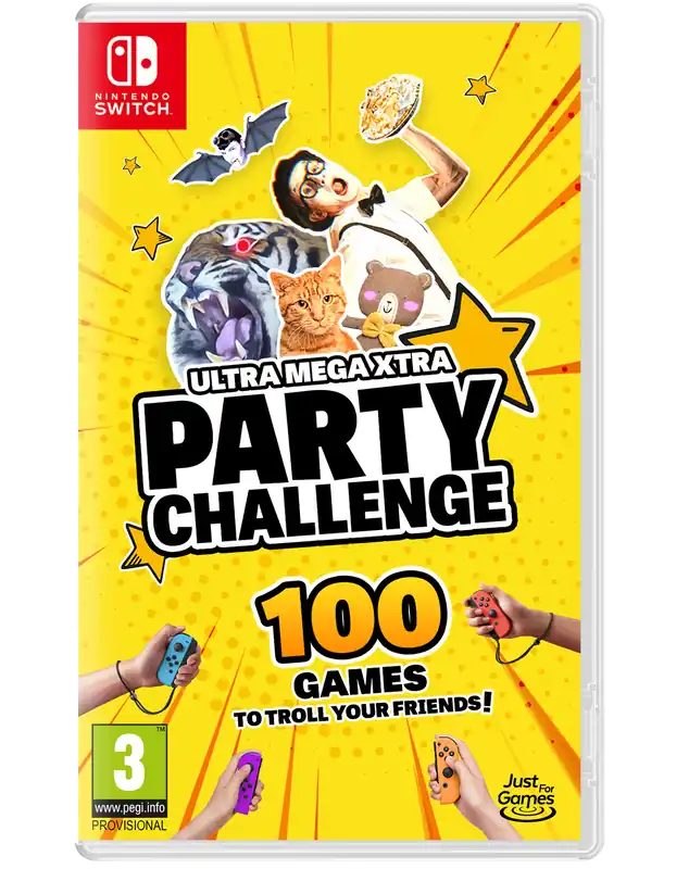 Ultra Mega Xtra Party Challenge - Nintendo Switch | Direkt från fabriken