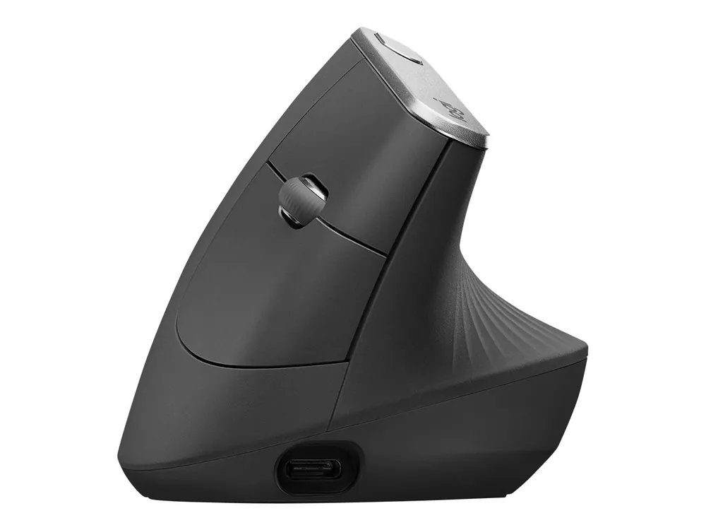 Logitech - MX Vertical Avancerad Ergonomisk Mus - Grafit | Deal