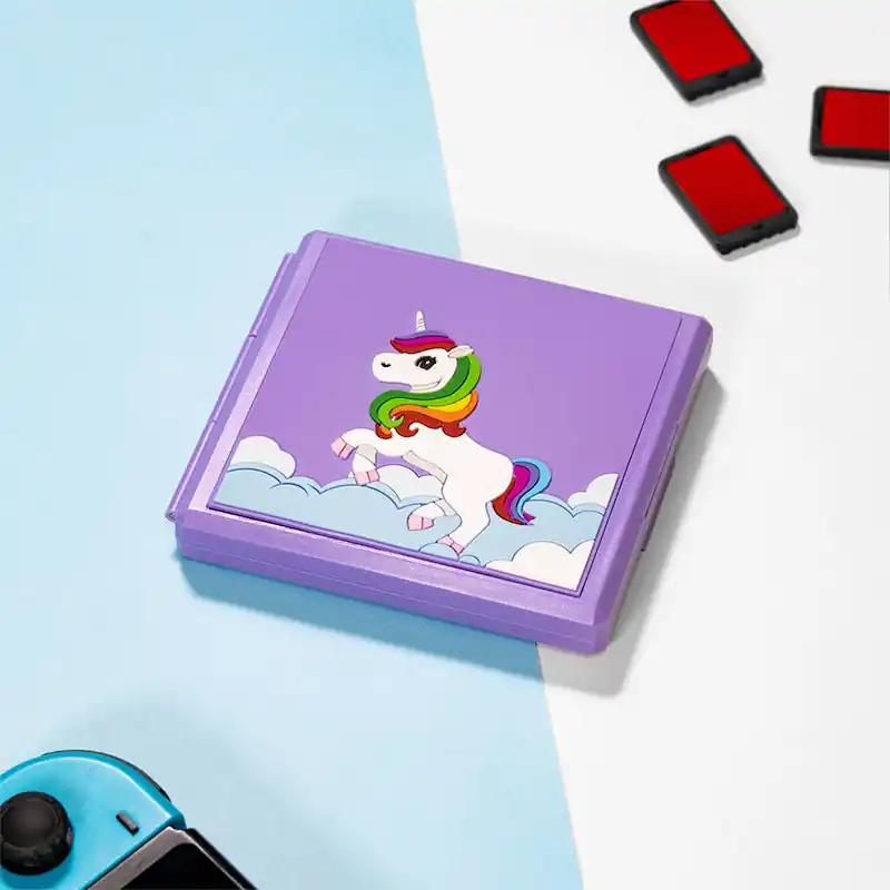 Numskull Nintendo Switch Unicorn Game Card Holder - Finns tillgänglig