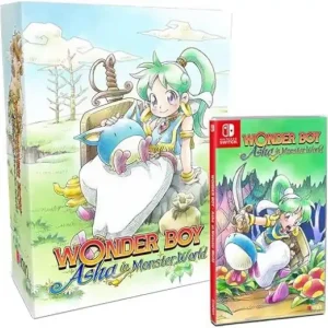 Wonder Boy Asha in Monster World Collectors Edition - Nintendo Switch | I lager