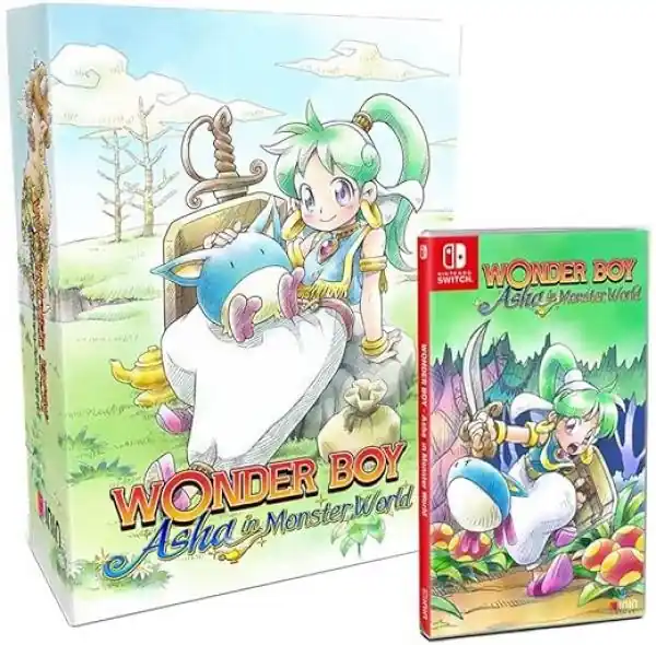 Wonder Boy Asha in Monster World Collectors Edition - Nintendo Switch | I lager