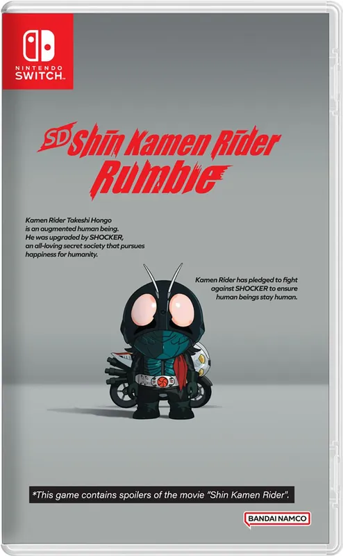 Sista dagarna - SD Shin Kamen Rider Rumble (Import) - Nintendo Switch