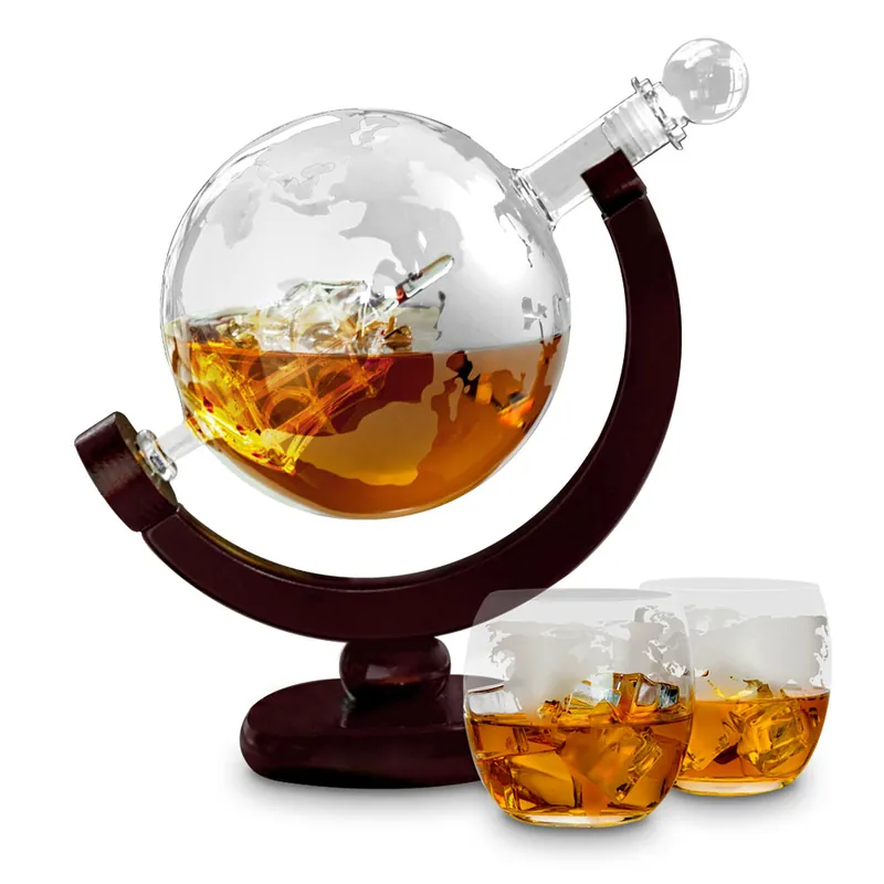 Bara denna vecka - Mikamax - Globe Decanter Set