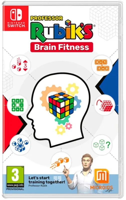 Professor Rubik‘s Brain Fitness (Code in Box) - Nintendo Switch | Kundernas favorit