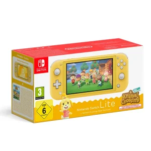 Tillverkarpris | Nintendo Switch Lite - Animal Crossing New Horizons Bundle - Yellow