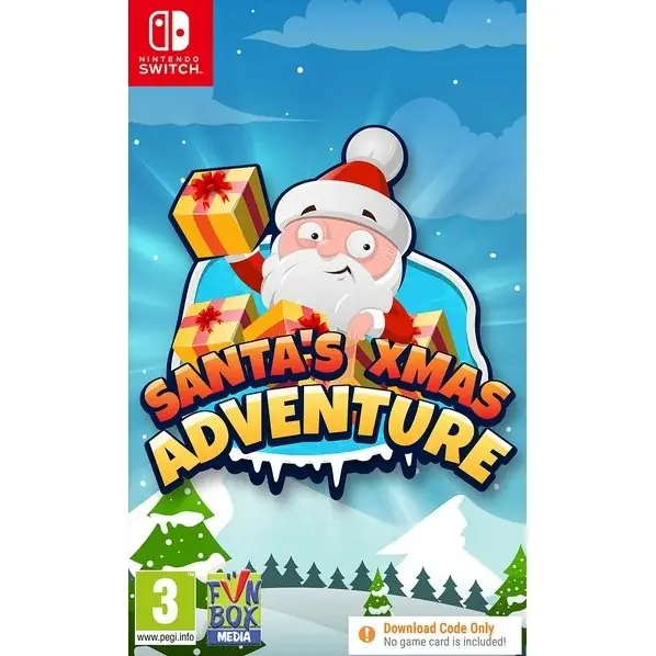 Santa‘s Xmas Adventure (Code in the Box) - Nintendo Switch - Klar att skickas