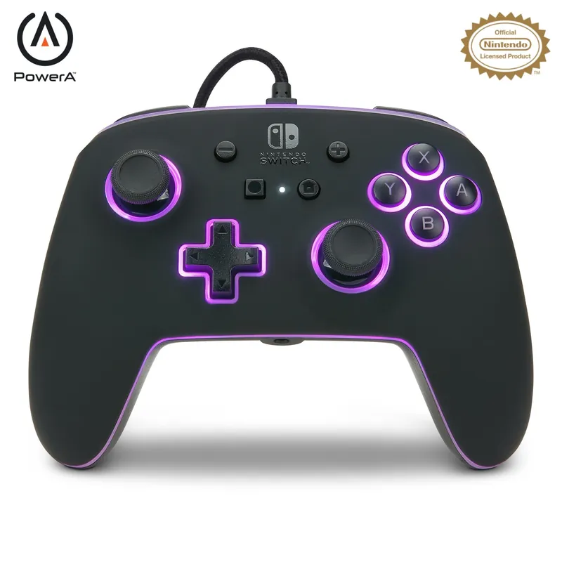 PowerA Enhanced Wired Controller - Nintendo Switch Spectra - Black | Snart slut