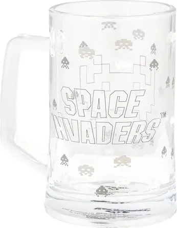 Space - Space Invaders - Beer Glas (350 ml) - 350 ml | Fynd