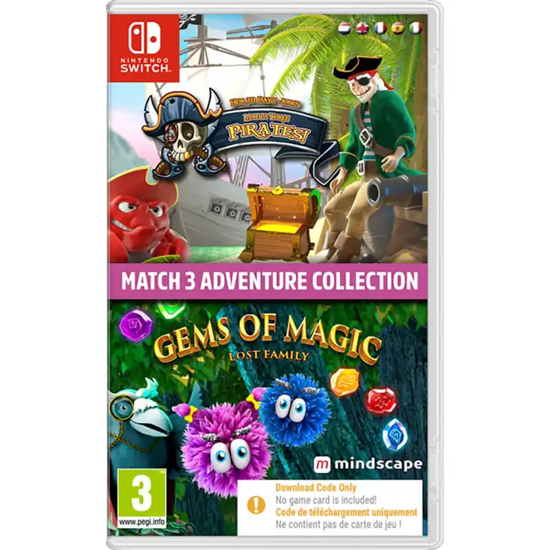 Match 3 Adventure Collection (Code in a box) - Nintendo Switch - Kampanjen går snart ut