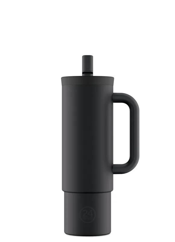 24Bottles - Straw Cup - Tuxedo Black - 800 ml - Passa på