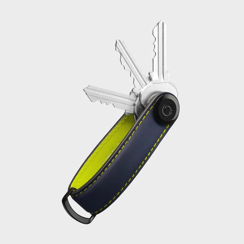 Enkel retur | Orbitkey - Key Organiser Matte Leather - Cyber