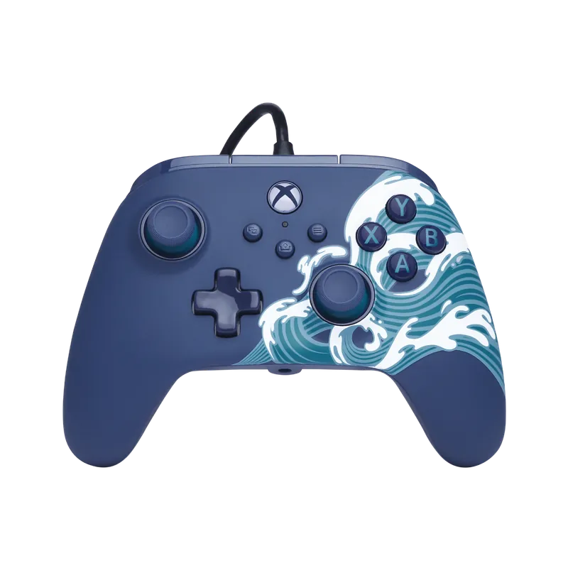 PowerA - Advantage Wired Controller - Aqua Wave - Ny produkt