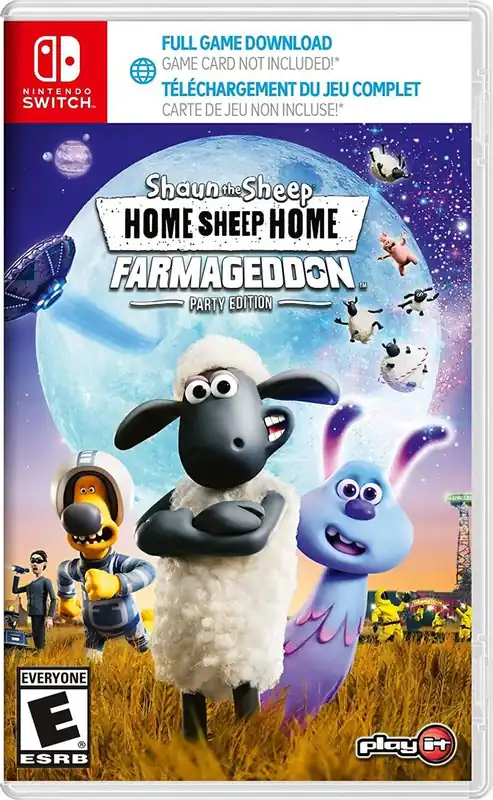 Begränsat lager - Shaun the Sheep Home Sheep Home (Farmageddon Party Edition) (Import) - Nintendo Switch
