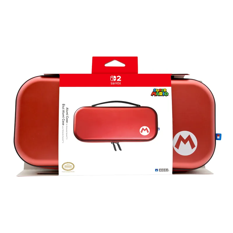 HORI - Alumi Case (Mario) - Red - Premiumkvalitet