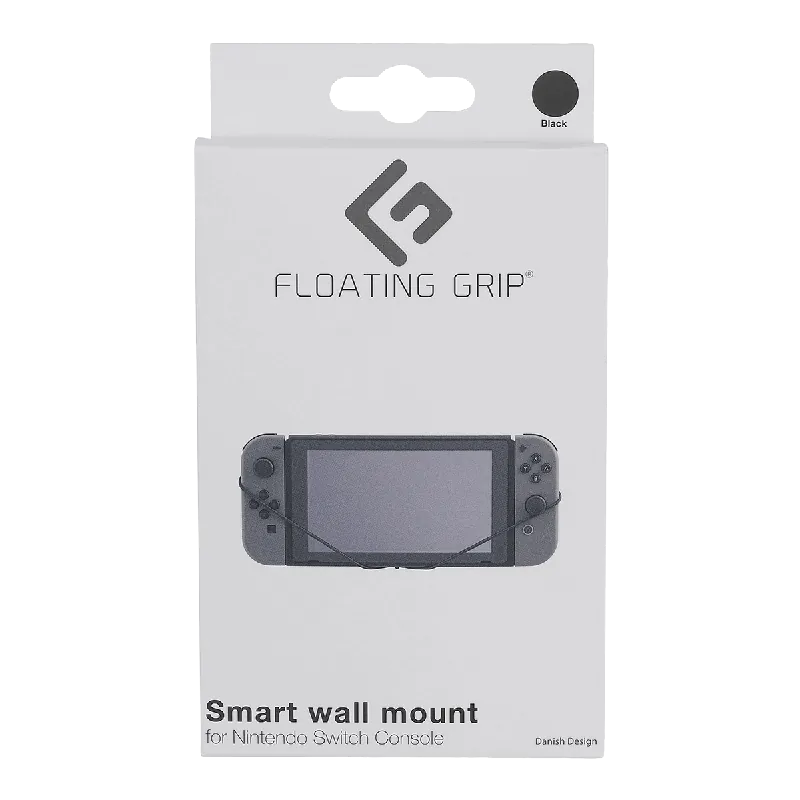 I lager | Nintendo Switch Console wall mount by FLOATING GRIP®, Black
