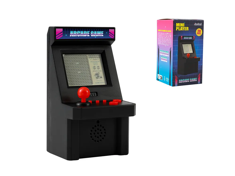 iTotal - Arcade Game - Small - 12.8 cm Height, 7 x 6.5 cm Width - Så länge lagret räcker