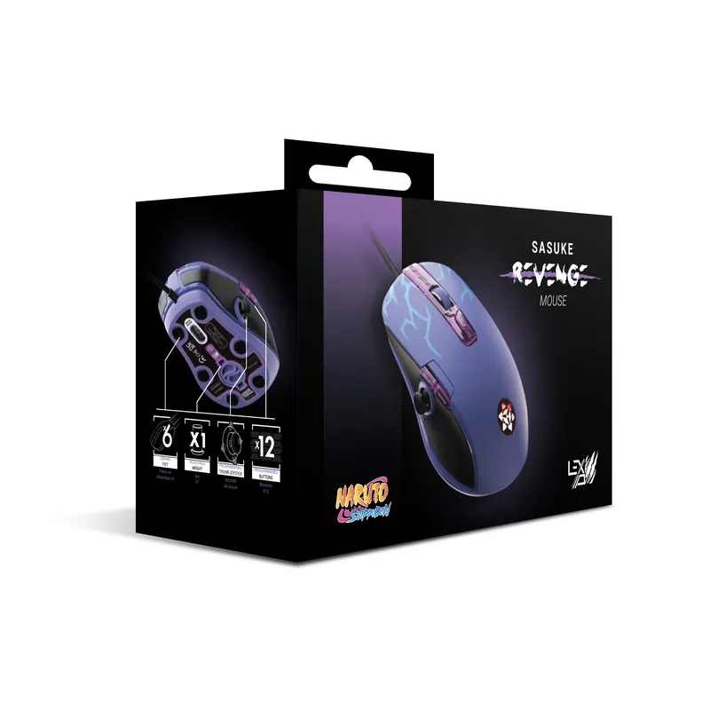 Lexip - Sasuke Mouse Design By Tsume - Naruto Shippuden | Expressfrakt