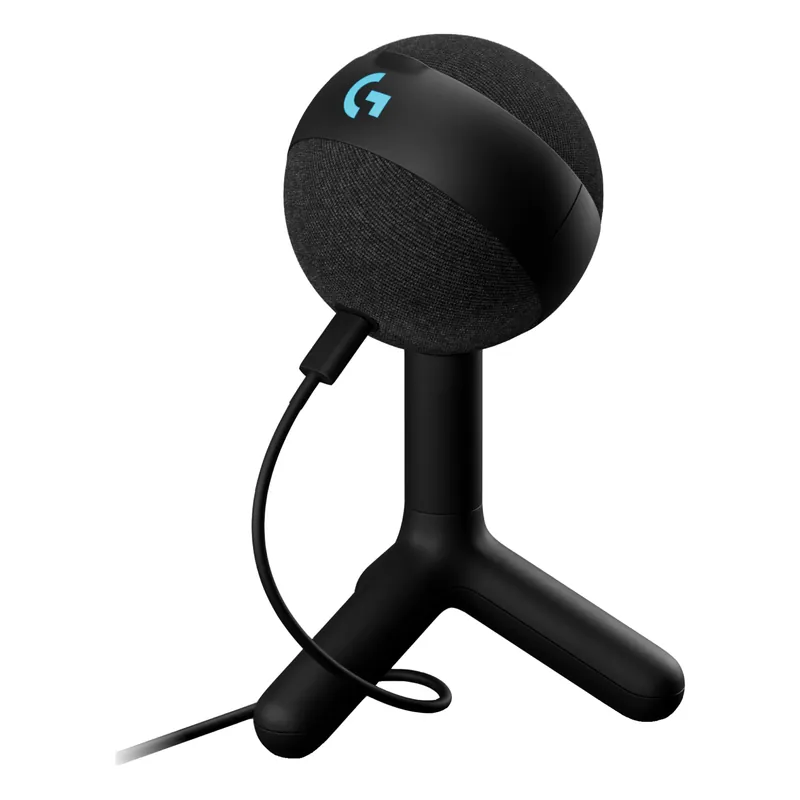 I lager | Logitech G - Yeti Orb RGB Gaming Mic with LIGHTSYNC, Black