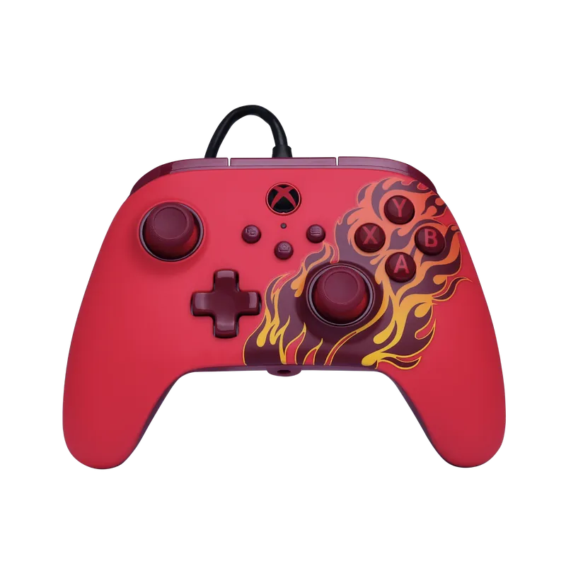 PowerA - Advantage Wired Controller - Flammande röd - Utförsäljning