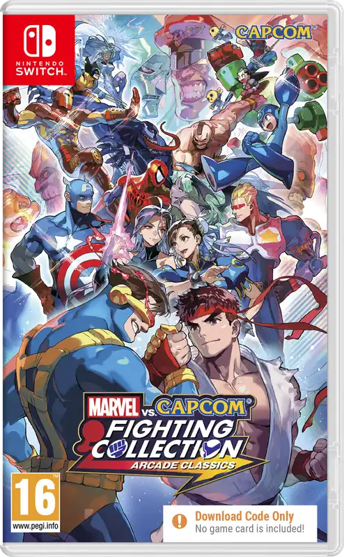 Marvel vs. Capcom Fighting Collection Arcade Classics (Nordic) (Code in Box) - Nintendo Switch - Storsäljare