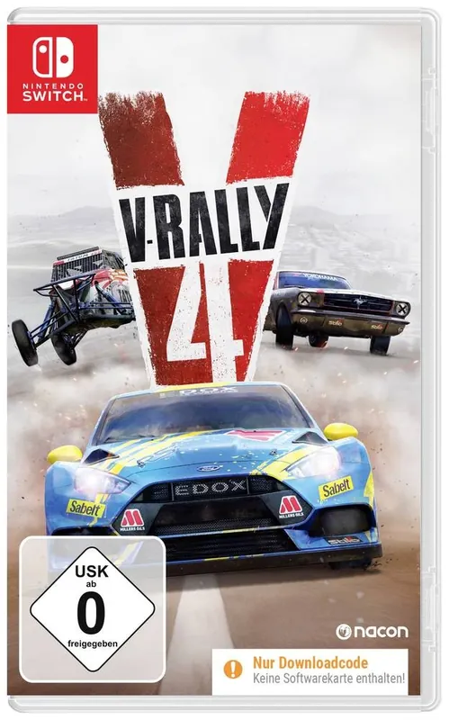 V-Rally 4 (Code in Box) (DE/Multi in Game) - Nintendo Switch | Endast ett fåtal kvar