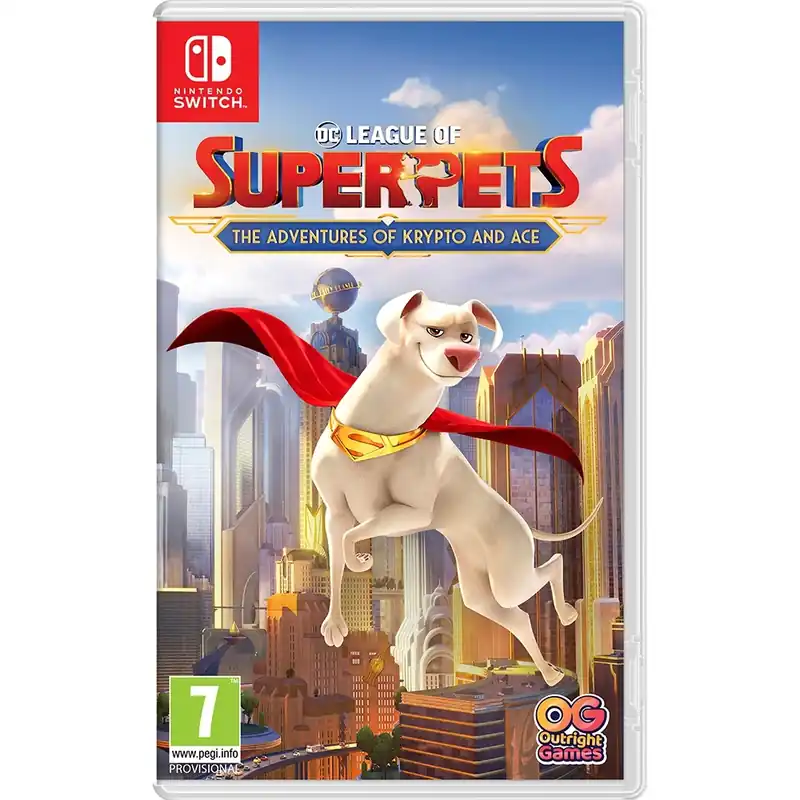 Säker betalning | DC League of Super-Pets The Adventures of Krypto and Ace - Nintendo Switch
