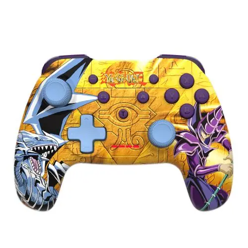 Freaks And Geeks - Yu-Gi-Oh! - Wireless Controller for Switch ans PC Dark Magician vs Blue-Eyes White Dragon - Missa inte