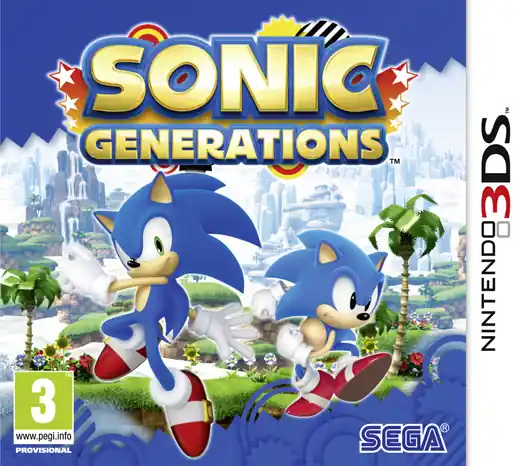 Sonic Generations - Nintendo 3DS | Slutrea