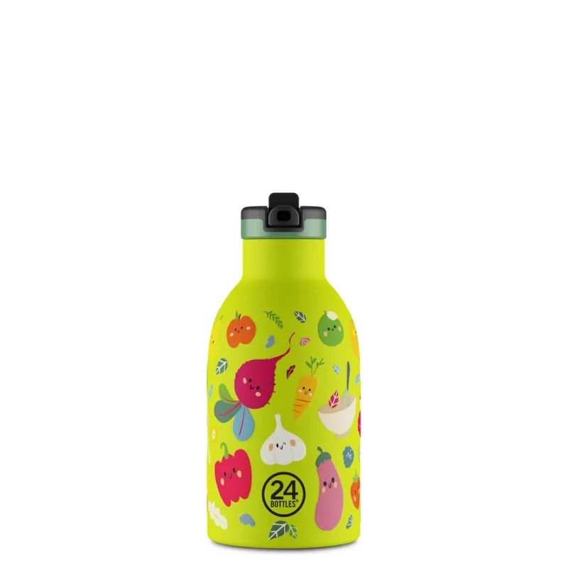 Prissänkt - 24Bottles - Clima - Veggie Friends - Lime - 330 ml
