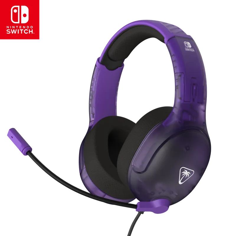Nedsatt pris - Turtle Beach Airlite Fit Headset Ghost Purple