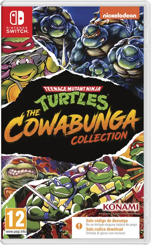 Rea - Teenage Mutant Ninja Turtles The Cowabunga Collection (Code in Box) - Nintendo Switch